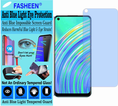 Fasheen Tempered Glass Guard for RMX2180 (REALME C15) (Impossible UV AntiBlue Light)(Pack of 1)