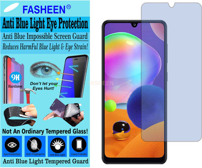Fasheen Tempered Glass Guard for SAMSUNG GALAXY A31 (Impossible UV AntiBlue Light)(Pack of 1)