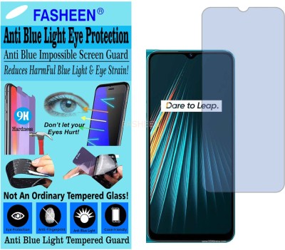 Fasheen Tempered Glass Guard for OPPO RMX1925 (REALME 5S) (Impossible UV AntiBlue Light)(Pack of 1)