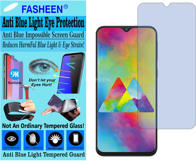 Fasheen Tempered Glass Guard for SAMSUNG GALAXY M20 (Impossible UV AntiBlue Light)(Pack of 1)