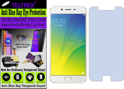 TELTREK Tempered Glass Guard for OPPO R9S (Impossible UV AntiBlue)(Pack of 1)