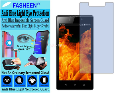 Fasheen Tempered Glass Guard for LYF FLAME 8 (LS-4505) (Impossible UV AntiBlue Light)(Pack of 1)