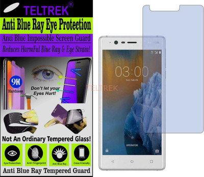 TELTREK Tempered Glass Guard for NOKIA NOKIA 3 (Impossible UV AntiBlue Light)(Pack of 1)