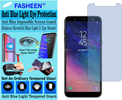 Fasheen Tempered Glass Guard for SAMSUNG GALAXY A9 STAR LITE (Impossible UV AntiBlue Light)(Pack of 1)