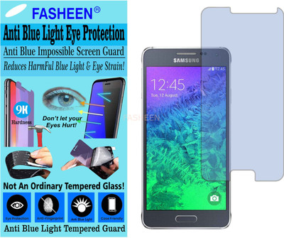 Fasheen Tempered Glass Guard for SAMSUNG GALAXY ALPHA (Impossible UV AntiBlue Light)(Pack of 1)