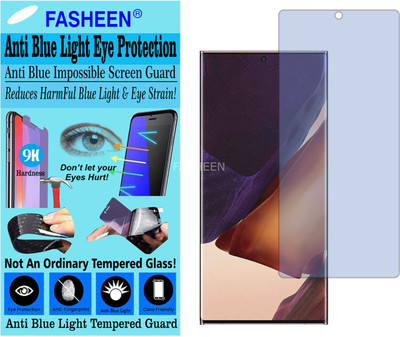 Fasheen Tempered Glass Guard for SAMSUNG GALAXY NOTE 20 ULTRA 5G N986B (Impossible UV AntiBlue Light)(Pack of 1)