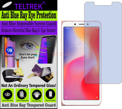 TELTREK Tempered Glass Guard for XIAOMI MI 6X (Impossible UV AntiBlue Light)(Pack of 1)