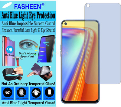 Fasheen Tempered Glass Guard for RMX2151 (REALME 7) (Impossible UV AntiBlue Light)(Pack of 1)
