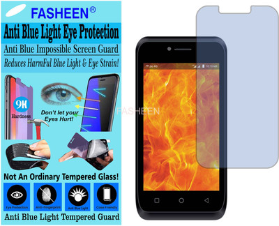 Fasheen Tempered Glass Guard for LYF FLAME 6 (4005) (Impossible UV AntiBlue Light)(Pack of 1)