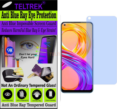TELTREK Tempered Glass Guard for REALME RMX 3081 (Impossible UV AntiBlue Light)(Pack of 1)