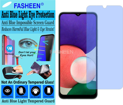 Fasheen Tempered Glass Guard for SAMSUNG A22 5G (Impossible UV AntiBlue Light)(Pack of 1)