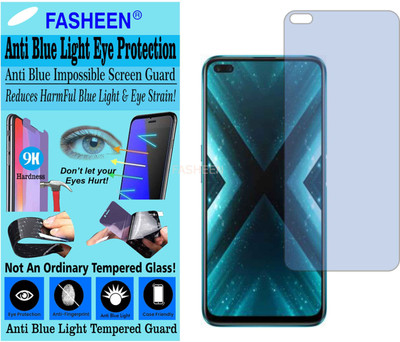 Fasheen Tempered Glass Guard for REALME X3 (Impossible UV AntiBlue Light)(Pack of 1)