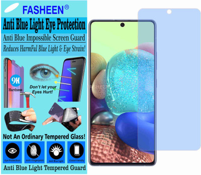 Fasheen Tempered Glass Guard for SAMSUNG A QUANTUM (Impossible UV AntiBlue Light)(Pack of 1)