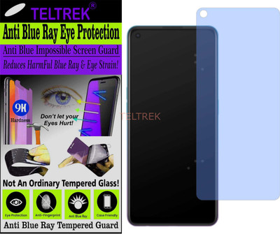 TELTREK Tempered Glass Guard for OPPO PELM00 (Impossible UV AntiBlue Light)(Pack of 1)