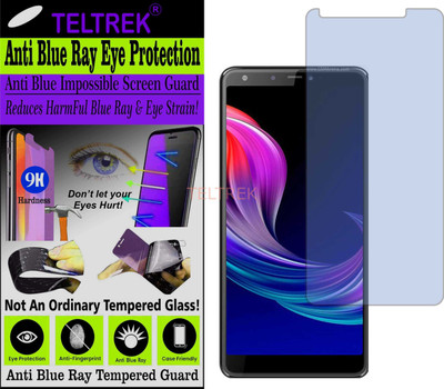 TELTREK Tempered Glass Guard for PANASONIC RAY 600 (Impossible UV AntiBlue Light)(Pack of 1)
