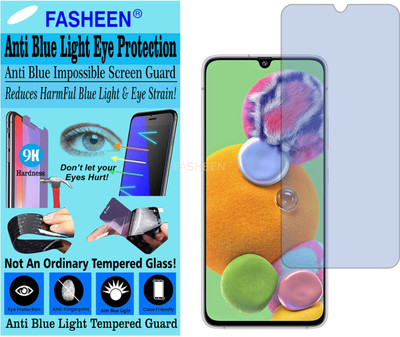 Fasheen Tempered Glass Guard for SAMSUNG GALAXY A90 5G (Impossible UV AntiBlue Light)(Pack of 1)