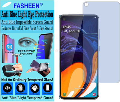 Fasheen Tempered Glass Guard for SAMSUNG GALAXY A60 (Impossible UV AntiBlue Light)(Pack of 1)