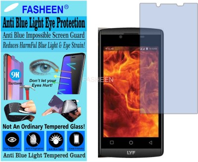 Fasheen Tempered Glass Guard for RELIANCE JIO LYF FLAME 7 (Impossible UV AntiBlue Light)(Pack of 1)