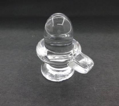 LKPS Decorative Showpiece  -  8 cm(Crystal, White)