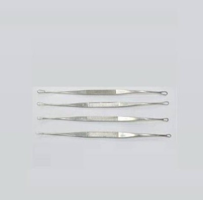 ARINEO Uterine Curette Double ended Set (PACK OF 4 PCS.) Utility Forceps