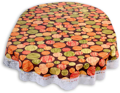 The Furnishing Tree Abstract 12 Seater Table Cover(Abstract Pattern Multi Color, PVC)