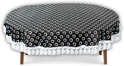 The Furnishing Tree Printed 12 Seater Table Cover(Symmetric Pattern Grey, PVC)