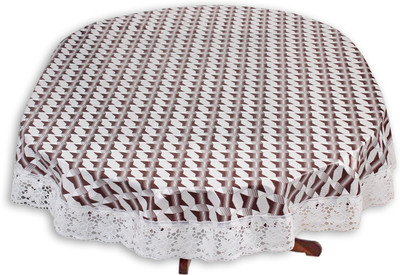 The Furnishing Tree Printed 12 Seater Table Cover(Symmetric Pattern Grey, PVC)