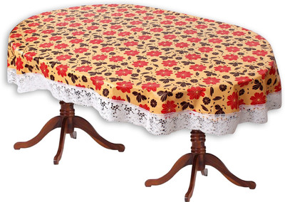 The Furnishing Tree Printed 12 Seater Table Cover(Sprig Pattern Multicolor, PVC)