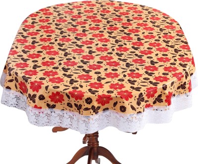 The Furnishing Tree Printed 6 Seater Table Cover(Sprig Pattern Multicolor, PVC)