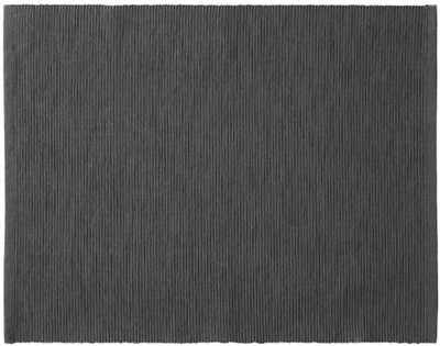 IKEA Square Pack of 1 Table Placemat(Black, Cotton, Polyester)