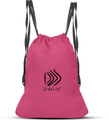 divulge Sports and Multi-utility backpack with drawstring pouch - 16 Ltrs(Black, Backpack)