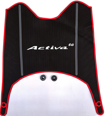 TRP Traders Multi Color Washable Scooty mat foot mat bike mat floor mat Honda Activa 6G Honda Activa 6G Two Wheeler Mat