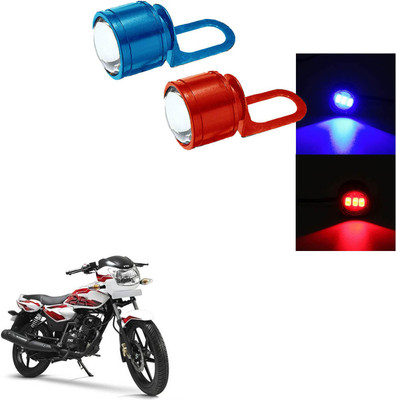 COMICAL Motorcycle Strobe Flasher Dual Blinking Led light 208 Parking Light Motorbike LED for TVS (12 V, 10 W)(Universal For Bike, Pack of 2)