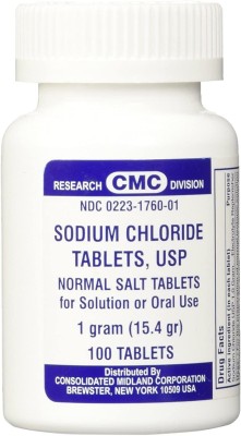 CMC Sodium Chloride Tablets 1 Gm (100)(100 Tablets)
