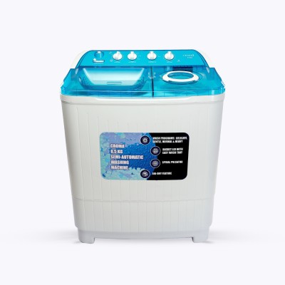 Croma 8.5 kg Semi Automatic Top Load White(CRAW2222)   Washing Machine  (Croma)