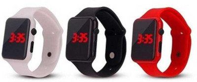 Actn A1C Digital LED Watch Series 3 Combo Pack Digital Watch - For Boys & Girls NEW STYLISH WATCH Digital Watch  - For Men & Women