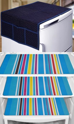 KANUSHI Fridge Mat(Width: 53 cm, Blue)