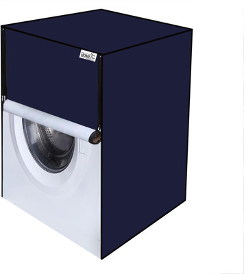 wellhome decor Furnishing Front Loading Washing Machine  Cover(Width: 60.96 cm, Blue)