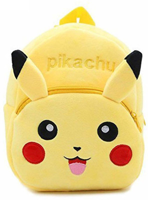AMANVANI BM-Latch_yellow pikachu_1211 12 L Backpack(Yellow, Black)