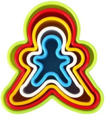 TRENDING PRODUCTS VILLA Plastic Human Shape Cookie Cutter Set, Biscuit Cookie Cutter(Pack of 5)