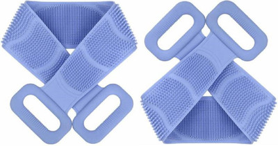 VAAMnational Silicone Body Scrubber/Bath Body Cleaning Belt/Skin Brush Belt/Exfoliating/Exfoliator Body Washable Scrubber/Scrubber Belt For Skin/Bathing/Body Dirt Removal