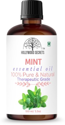 Hollywood Secrets Pure Mint Essential Oil Therapeutic Grade(100 ml)