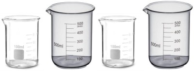 Spylx 500 ml Measuring Beaker(Pack of 4)