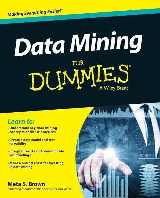 Data Mining For Dummies(English, Paperback, Brown Meta S.)