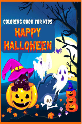 Happy Halloween Coloring Book For Kids(English, Paperback, Osborne Editorials)