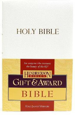 KJV Gift and Award Bible - White(English, Paperback, Publishers Hendrickson)