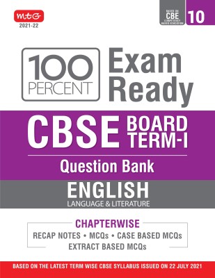 Class 10-100 Percent Exam Ready Cbse Board Term 1 Question Bank English Language & Literature(English, Paperback, unknown)