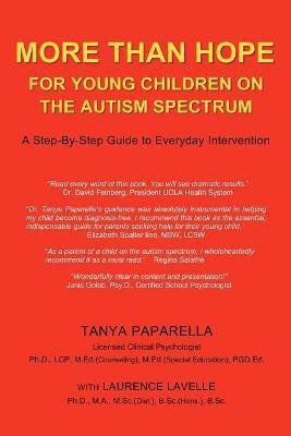 More Than Hope: For Young Children on the Autism Spectrum(English, Paperback, Paparella Tanya)