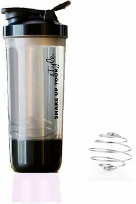 Boriva 600 ml Plastic Shaker(Pack of 1, Multicolor)