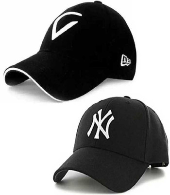 b for u Solid Sports/Regular Cap Cap(Pack of 2)
